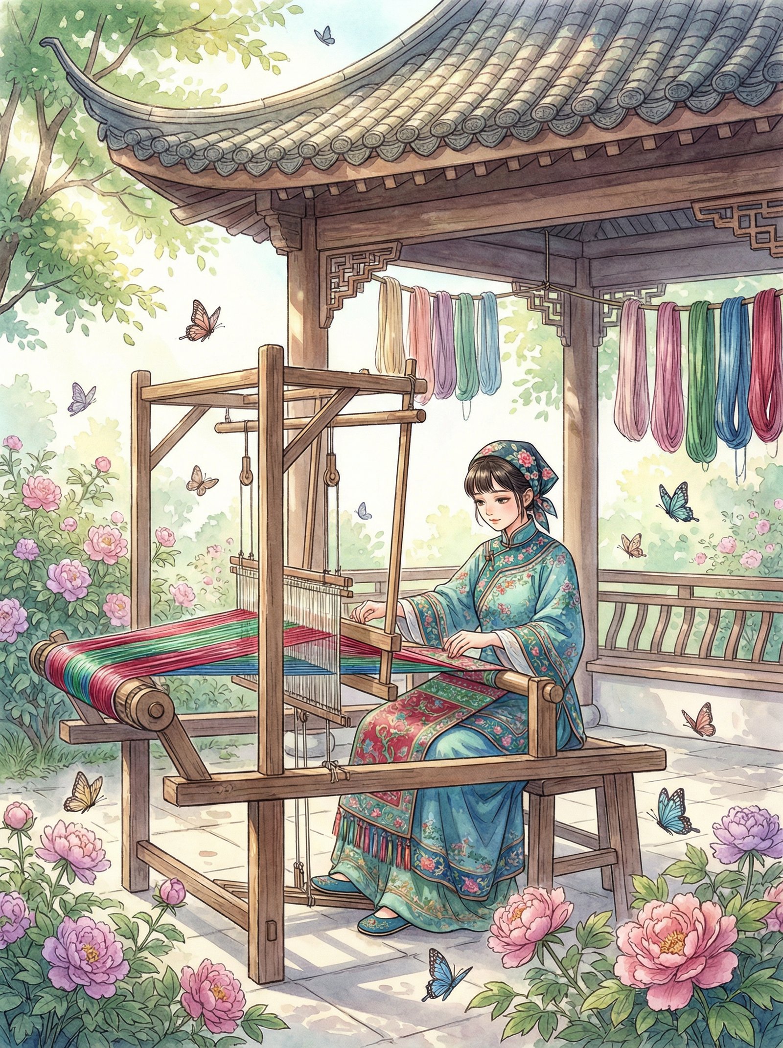 抖音风动漫-织锦华章